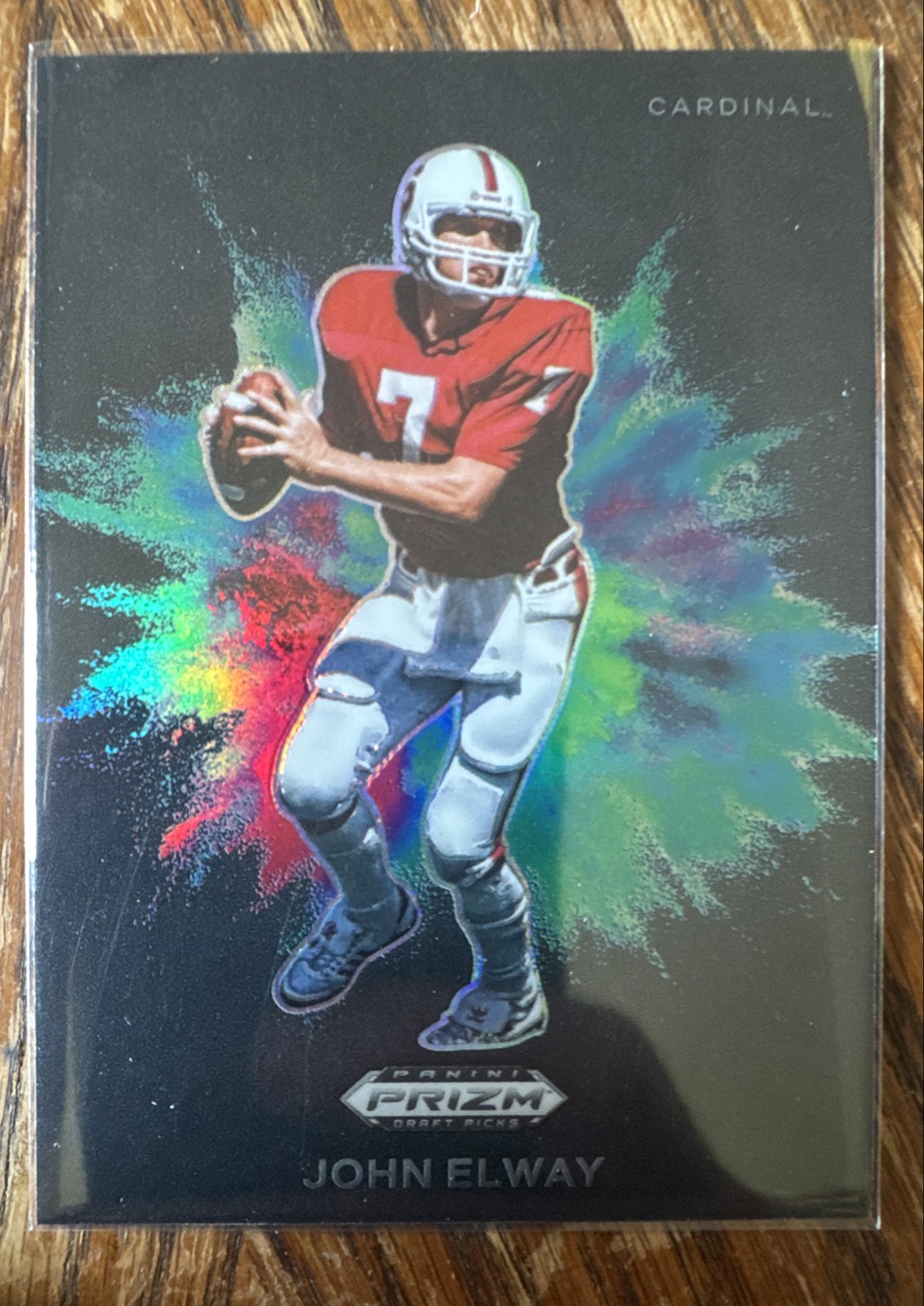 2024 Panini Prizm Draft Picks - Color Blast John Elway #CB-28