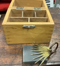 Antique Gold Testing Needles 4k - 20kt U.S. Standard Ring Jewelers Tools Box