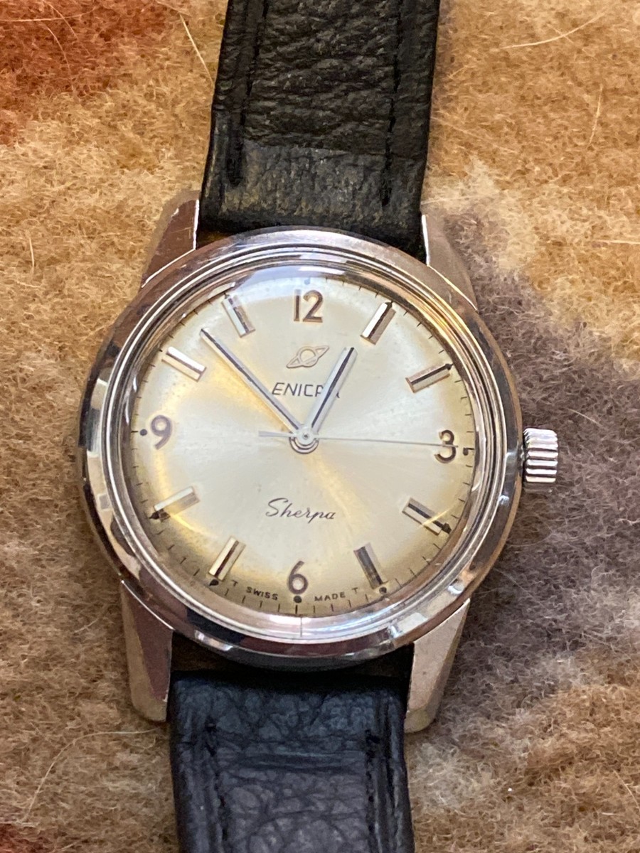 Vintage Watch Enicar Sherpa 600 with AR-1140 movement | eBay