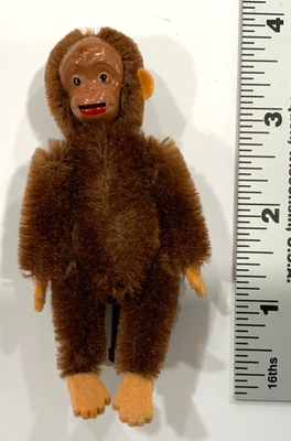 Vintage - Schuco - Blecky Mechanical Monkey #7305/9 with Original