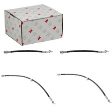 4xNK BREMSSCHLAUCH VORNE+HINTEN passend für TOYOTA AVENSIS T25 2003-2008