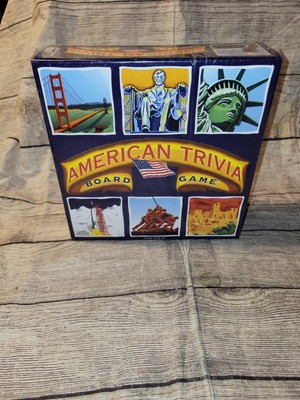American Trivia Board Game - Outset Media - NEW & SEALED 16 And Up 