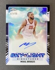 MIKAL BRIDGES 2024 Topps Chrome Sky-Light Auto #SLS-MB Knicks Black /10
