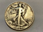 1939-S Walking Liberty half dollar in circulated condition