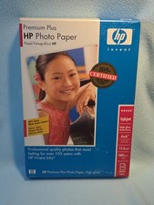 HP Photo Paper Premium Plus High Gloss 4x6 100 Sheets Q5431A New Sealed