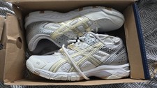 ASICS Gel Rocket White with silver Athletic S...