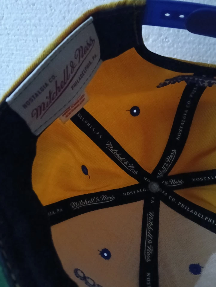 SAN FRANCISCO WARRIORS SNAPBACK MITCHELL AND NESS HAT - Image 2 of 4