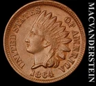 1864 BR Indian Head Cent - Choice Gem Brilliant Uncirculated  Lustrous  #L4624