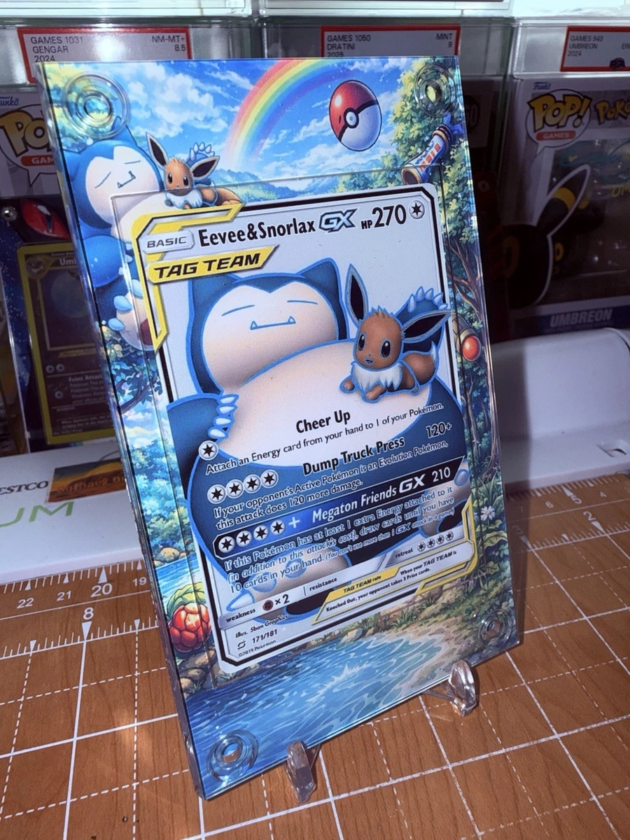 Eevee & Snorlax GX 171/181 Sm-Team Up for sale | eBay