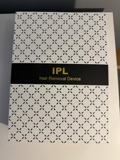 IPL Hair Removal Device White Gold with Sunglasses for Body  Face