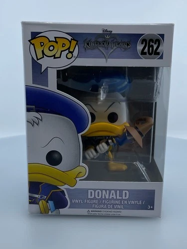Funko POP! Games Disney Kingdom Hearts Donald Duck #262 Vinyl Figure NOT MINT