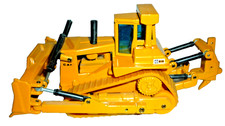 Joal modello in metallo macchina edile 220 bulldozer Caterpillar Cat D 10 1:50 Dozer