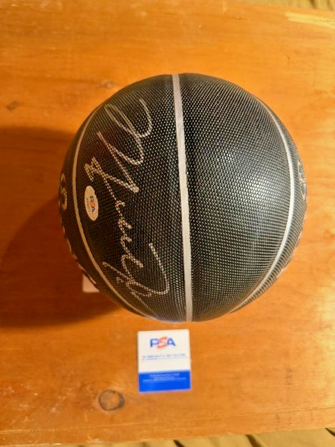 Michael Jordan Autograph PSA Auto Signed Basketball view 12