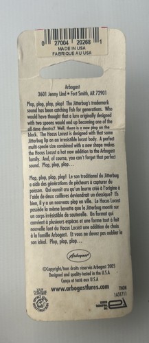 Fred Arbogast Hocus Locust G30-210 Fire Locust Fishing Lure NEW 06167 Topwater - Picture 3 of 7
