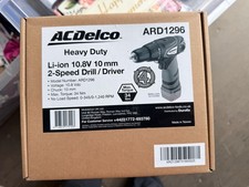 ACDelco ARD1296 10.8V Cordless 2 Speed Drill With Light - TOOL ONLY (Brand New)