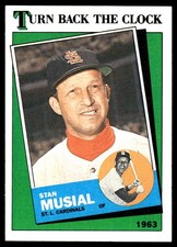Stan Musial 1988 Topps #665 Cardinals MLB READ FREE SHIPPING AutographDen