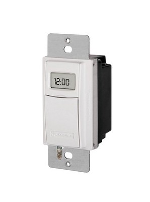 Intermatic ST01 7-Day Programmable In-Wall Digital Timer for Lights & Appliances