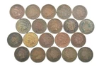Lot 20 1800's 1890-1899 Indian Head Penny Cents US Coin Collection 2/5 Roll *306
