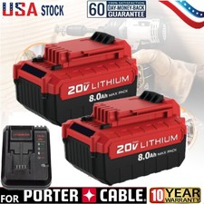 For PORTER CABLE 20V 3.0AH Battery Lithium-Ion PCC680L PCC685L /Charger