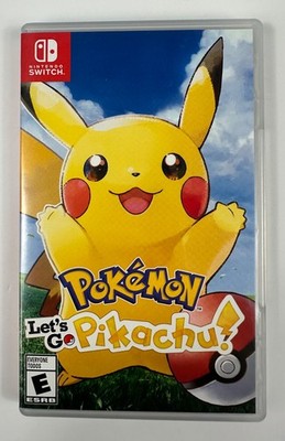 Pokemon Lets Go Pikachu Nintendo Switch Game