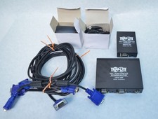 Tripp Lite VGA  Audio Over CAT5 Extender/Splitter Local/Remote B132-100A/004A-2