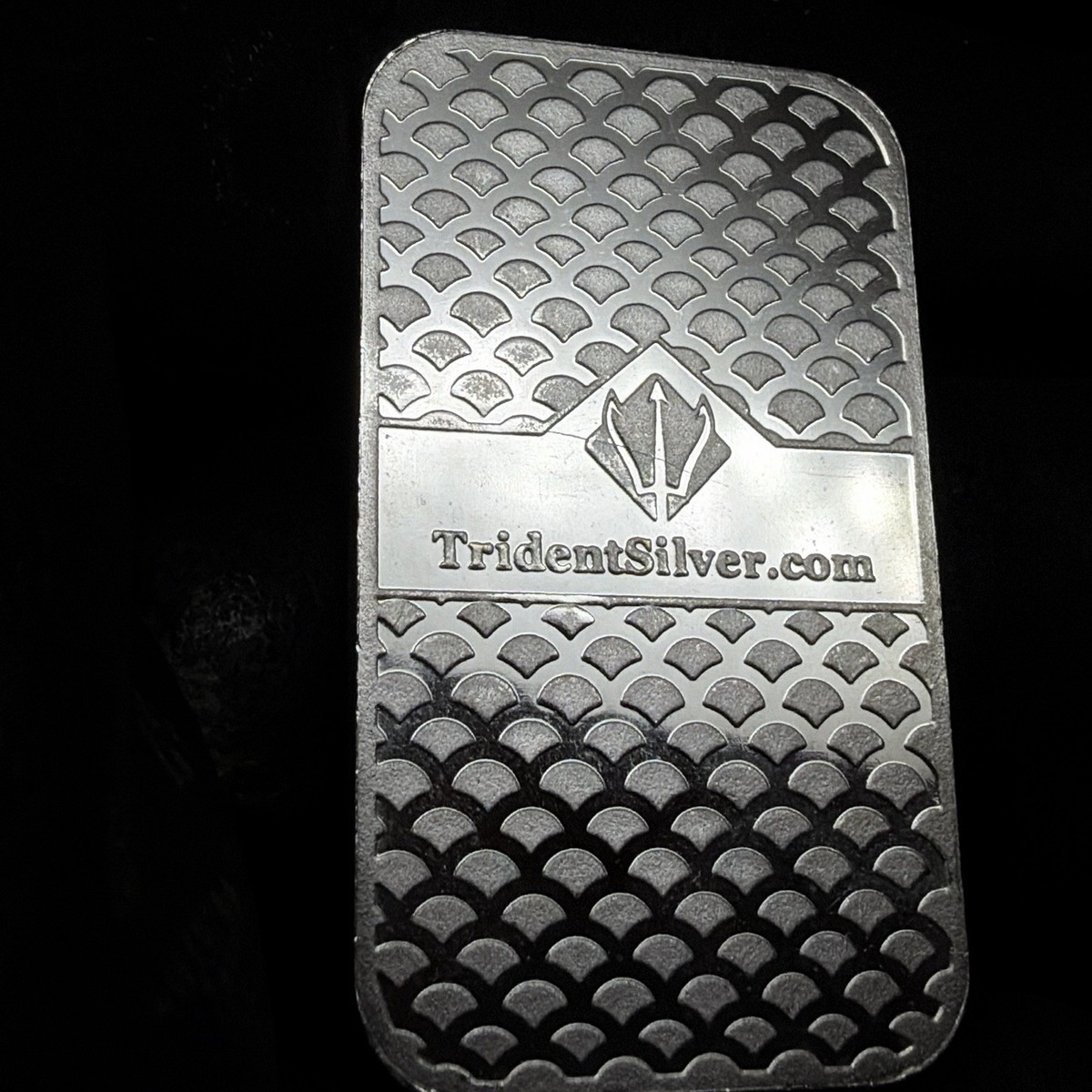 Trident Silver 1 Troy Ounce .999 Fine Silver Bar Bullion 1 oz 999