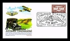 FIRST DAY OF ISSUE COVER PANDA CACHETS UNITED STATES AIRMAIL CENTENNIAL 2018