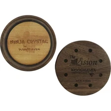 Woodhaven Ninja Crystal Turkey Call With Walnut Pot And Yellowheart Soundboard