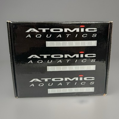 Atomic Aquatics Titanium SS1 Regulator - Grey/Black Safe Second Spare Air
