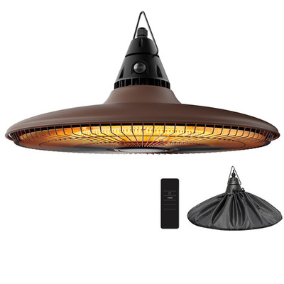 Sundate Ceiling Electric Outdoor Heater Wall-Mounted Hanging Patio 1500W
