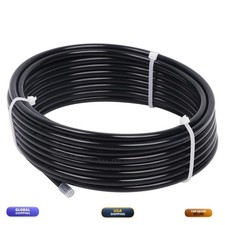 LokoCar 1/4" OD Nylon Airline 50ft DOT SAE J844 Air Brake Tube Black