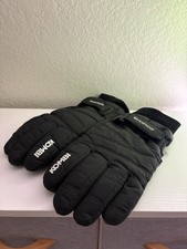 Men  s KOMBI Black WATERPROOF Thinsulate Ski Gloves, Size L/G