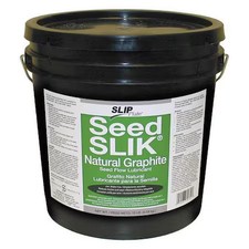 Seed Slik Slikgraph-10# Dry Film Lubricant, 160 Oz., Pail, Graphite, Black