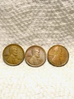1916 ~ LINCOLN WHEAT CENT LOT ~ CH AU ~ 3 COINS