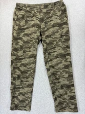 Columbia Cargo Omni Shade Sun Protection Camo Pants (Men's 38x32) Green