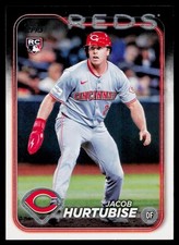 2024 Topps Update #US165 Jacob Hurtubise RC Cincinnati Reds Baseball Card