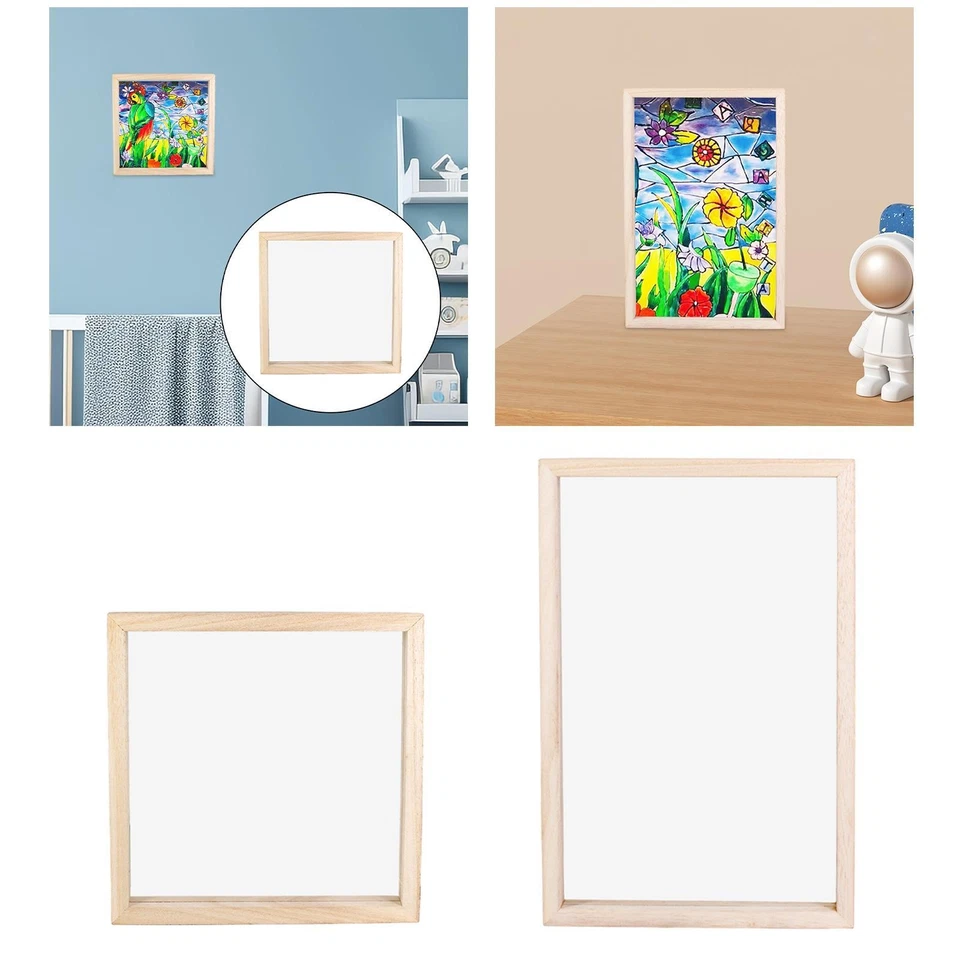 Boîte à ombre avec cadre photo, présentoirs pour billets carbonisés - Photo 1/1