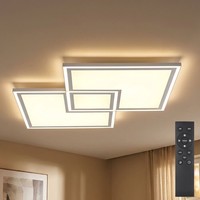 Deckenleuchte Designleuchte Wohnzimmerlampe Led Fernbedienung Dimmbar Cct Weiß
