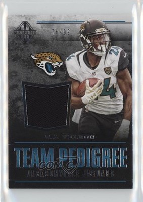 2017 Panini Majestic Team Pedigree Materials /99 TJ Yeldon #JJ-TJ 6o3