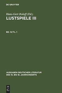 Thumbnail - Lustspiele Iii. Erster Teil | Buch | 9783110103946