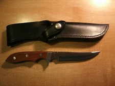 Technicraft Open Road Vandium Knife w/Leather Sheath - New