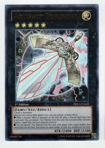 YUGIOH - Artifact Durendal - PRIO-EN049 - Ultra Rare - 1st Edition