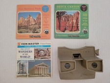 View-Master Viewer Reels. Zion and Bryce National Parks, Seven World Wonders