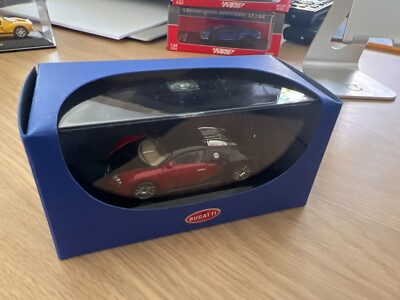 AUTOart 1/64 Bugatti Veyron rot schwarz