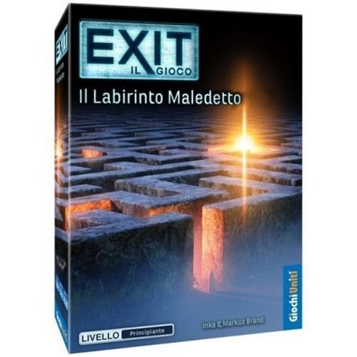 Exit Il Labirinto Maledetto Gioco da Tavolo Investigativo Nuovo in Italiano - Foto 1 di 1