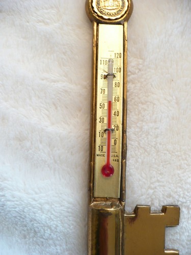 F5- VINTAGE HORSE THERMOMETER KEY COURT HOUSE HENDERSON KENTUCKY(MADE IN USA) - Picture 5 of 12