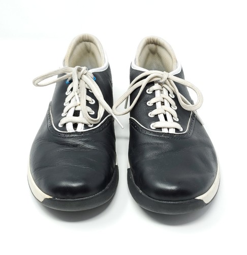 Zapatos de golf Nike Lunarlon Duet clásicos para mujer sin clavos negros (551458-001) talla 8,5 - Imagen 2 de 7
