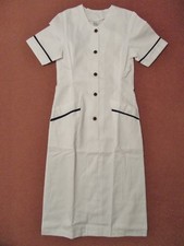 Ladies Single Breasted Dress Nurse Dentist Beauty Nail Spa Beautician Unifrom