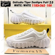 Onitsuka Tiger Dentigre Puff 2.0 WHITE/WHITE 1183c362-100 Unisex Size