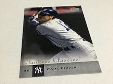 WADE BOGGS Oddball Insert & Regular issue LOT #2 RED SOX Baseball YOU CHOOSE